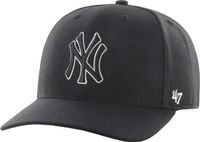 47 Brand New York Yankees Cold Zone '47 B-CLZOE17WBP-BKB Baseball Cap Mannen Zwart One Size