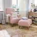 LOBERON Rose de Lumière Fauteuil met hocker