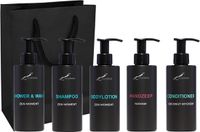 Claudius Cosmetics B.V. Zen Moment Complete Gift Set - Shower & Wash, Shampoo, Bodylotion, Hamam Handzeep, Coconut Conditioner - 5 Stuks