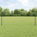 vidaXL Hexagonal Wire Mesh with Stakes 100 x 0.5 m PVC-Coated Steel Green