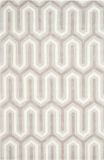 Safavieh Cambridge CAM351 Modern Indoor Hand-tufted Rug, Light Blue & Grey, 122 x 183 cm