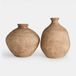 Loberon Decoratieve vaas set van 2 Kelvador bruin