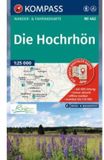 KOMPASS Wanderkarte 462 Die Hochrhön 1:25.000