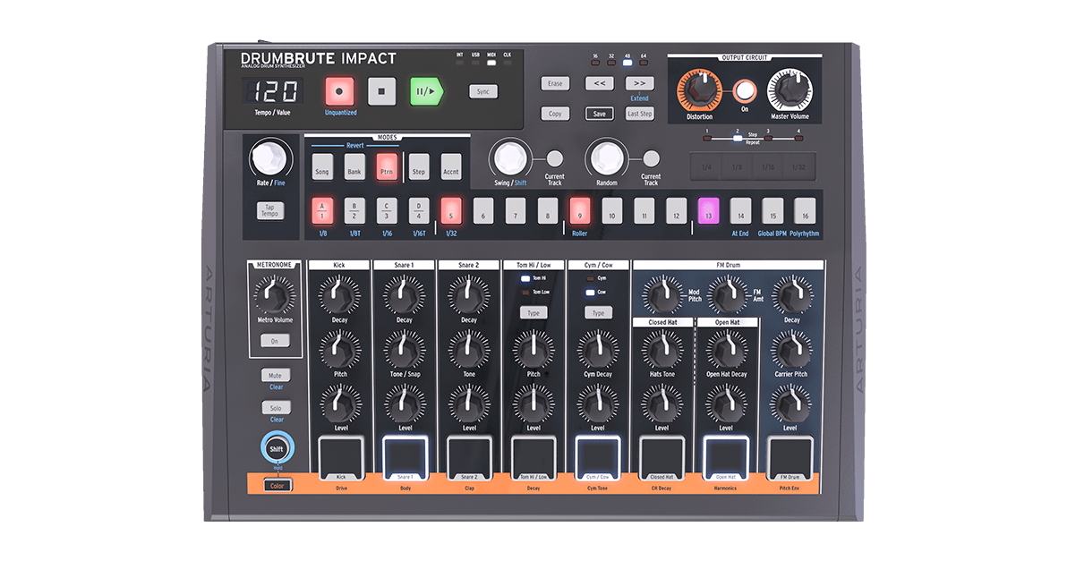 Arturia DrumBrute Impact - Black