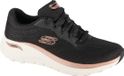 Skechers Arch Fit 2.0 - Glow The Distance 150067-BKRG Zwart Dames Sportschoenen Maat 38.5
