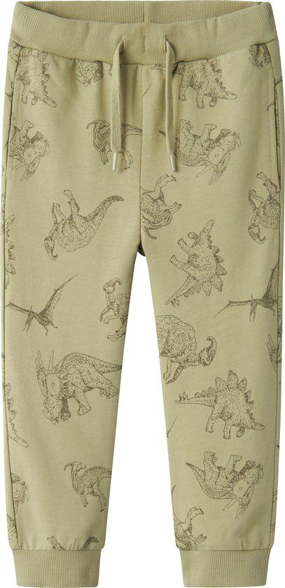Name it joggingbroek Regular fit Katoen Kinderen Groen