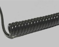 BKL Electronic 1506319 Spiraalkabel Li12YD11Y 800 mm / 3200 mm 2 x 0.25 mm² Zwart 1 stuk(s)
