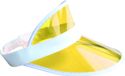 Wilbers & Wilbers Zonneklep - Foute Party - Carnaval - Geel - Volwassenen - One Size