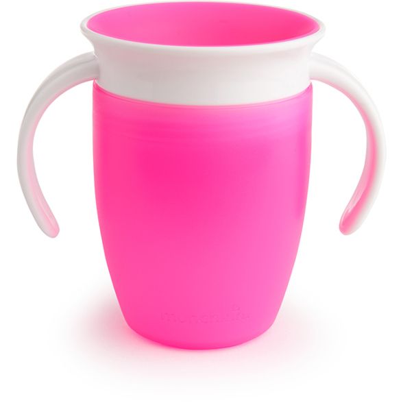 Munchkin Miracle 360° Drinkbeker - 207ml - Roze - 6+ maanden - 2 stuks