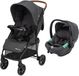 Bebeconfort Misty Duo - Landau inclusief autostoel - Mineral Graphite