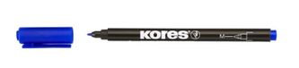 Kores M22103 permanente marker Blauw 1 stuk(s)