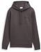 Tom Tailor Hoodie met logo-print - Maat XXL - Tarmac Grey