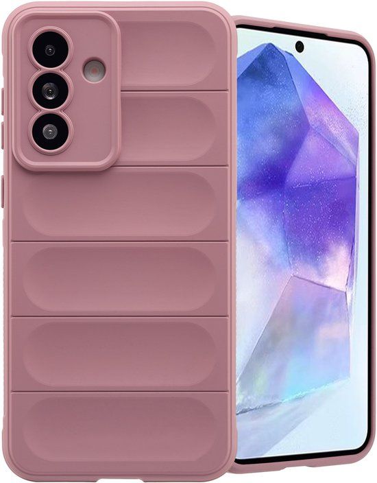 imoshion EasyGrip Backcover - Geschikt voor Samsung Galaxy A36 / A56 (5G) - Paars