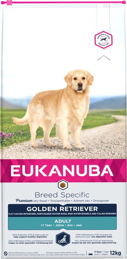 EUKANUBA 12 kg Breed Golden Retriever Hondenvoer