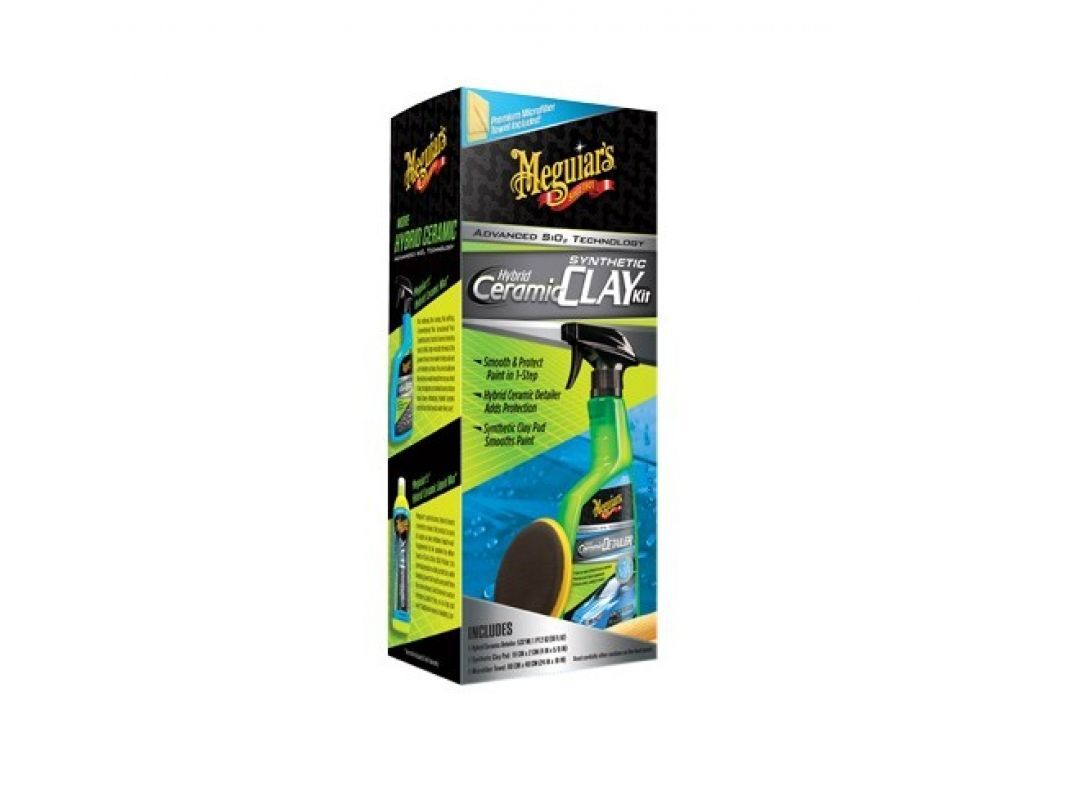 Meguiars Hybrid Ceramic Synthetic Clay Kit