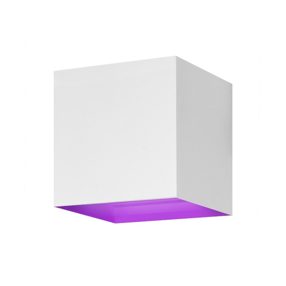 Hombli Smart LED Cube Wall Light - Indoor/Outdoor - White - Dimmable - IP54 - 6W