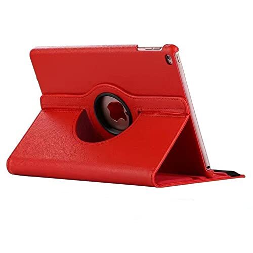 GrimClub Rode hoes voor iPad 2019 2020 2021 10,2 inch iPad 9/8/7 generatie 360° horizontale en verticale schermrotatie