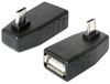 Delock 65473 Micro USB naar USB 2.0 Adapter Noir