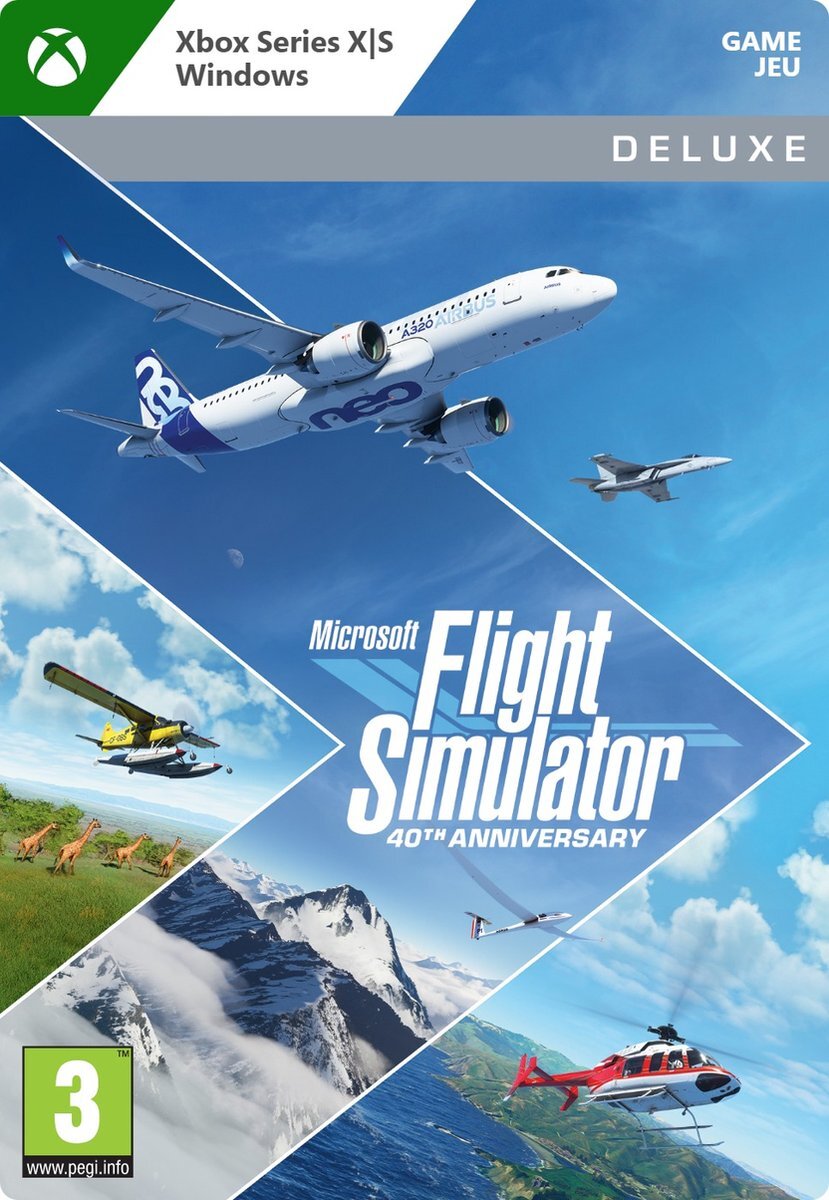 Microsoft Flight Simulator 40th Anniversary Deluxe Edition - Xbox Series X|S & Windows Download