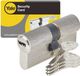 Yale losneembare slotcilinder - 30 x 50 mm - 6 pins - 4 sleutels