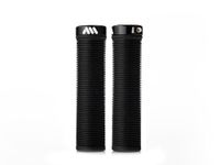 Mountainbike AMS Mountainbike Grips Barcode – Lichtgewicht geribbelde MTB-stuurgrepen voor trails, Dirt Jump & Freeride