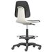 Bimos Chaise d'atelier Labsit, roues autobloquantes, repose-pieds
