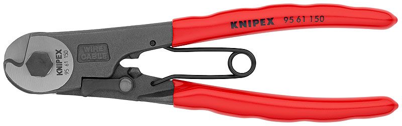 KNIPEX 95 61 150 - Kabel krimpers - zwart, rood, zilver