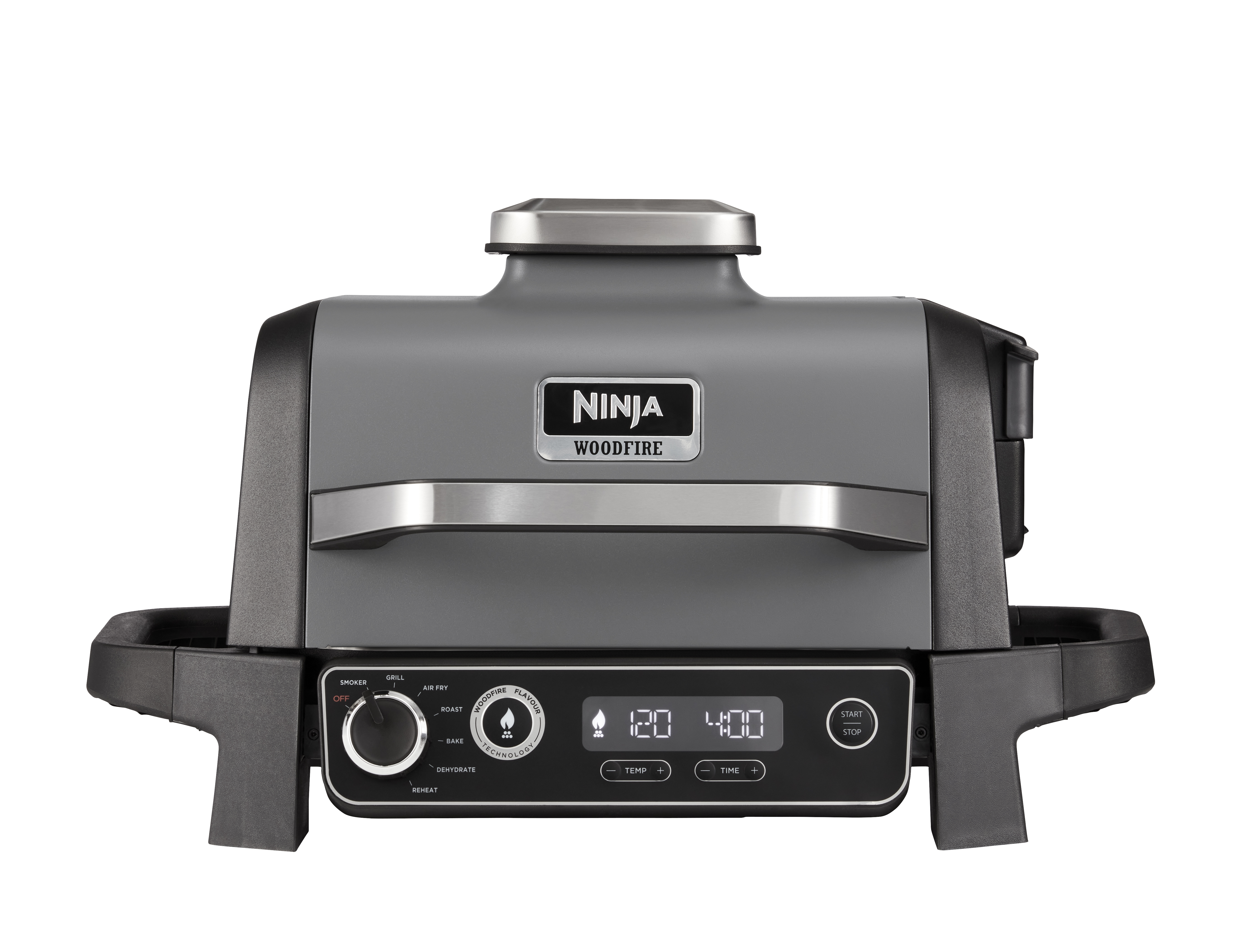 Ninja Woodfire Outdoor Grill - Black - 2400W