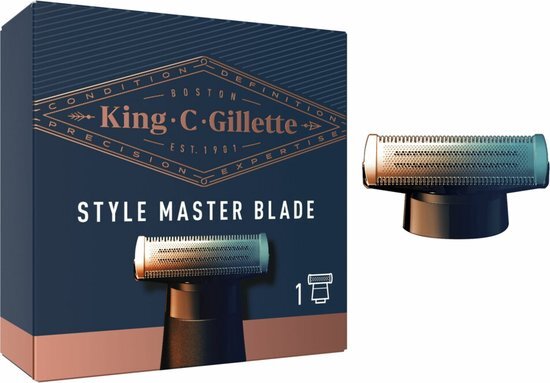 King C. Gillette Style Master - Mesje Met 4-Directioneel - Scheermesje