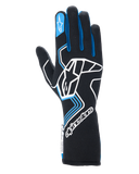 Alpinestars Tech-1 Race V4 Handschuhe Schwarz Blau, Größe: XL