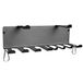 Lovind Weerstandsbanden rek wandmontage Home Gym apparatuur opbergrek voor weerstandsbanden, springtouwen, yogamat, schuimroller, kettingen, 41,9 cm, zwart