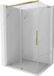 Mexen Rox L porte coulissante de cabine de douche 100 x 110 cm, transparent, or