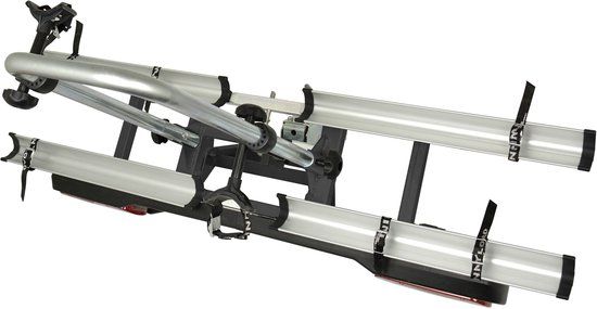 Twinny Load e-Base trekhaak fietsendrager - 2 fietsen - Zwart/Zilver