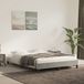 vidaXL Bedframe zonder matras 140x200 cm fluweel lichtgrijs