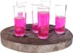 Alessandro Shotglaasjes Crystal - 6x stuks - glas - 60 ml - borrelglazen - likeurglazen
