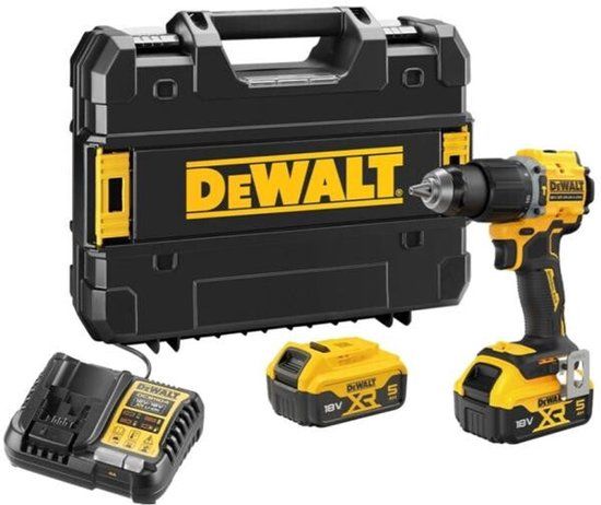 DeWalt DCD799D2T-QW 18V XR Klopboor-/schroefmachine met 2x 2.0Ah Accu's en TSTAK Koffer