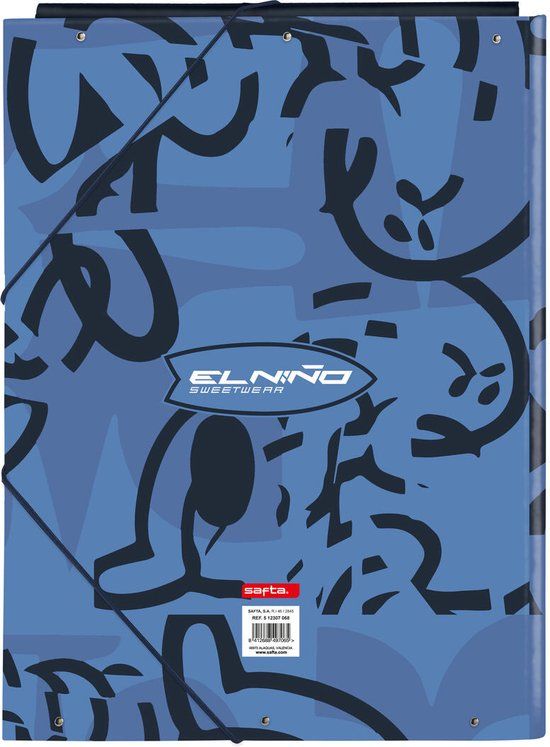 Organiser Map El Niño Bahia Blauw A4