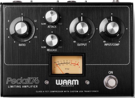 Warm Audio Pedal76 - WA-76P FET Compressor Pedal - Zwart