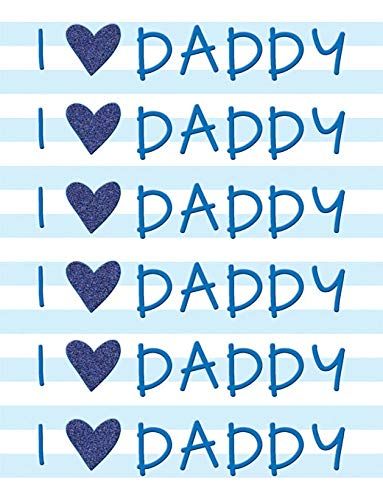 Moderne verjaardagskaart Papa - 8 x 6 inch - Piccadilly Greetings