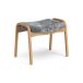 Swedese Lamino Repose-pieds chêne huilé/peau de mouton Scandinavian Grey