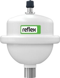 Reflex Waterslagdemper 1/2" wit metaal 2 jaar garantie