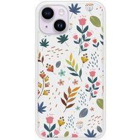 Apple iPhone 14 Fleurs colorees Verstevigd hoesje met sublimatie bedrukking