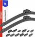 VW TRANSPORTER T5 T6 essuie-glaces, jeu de 600x600 mm