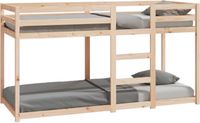 vidaXL - Stapelbed - massief - grenenhout - 80x200 - cm