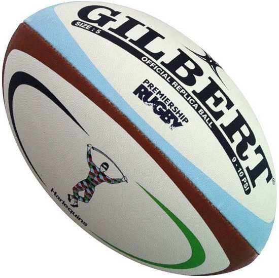 Gilbert Official Harlequins Premiership Replica rugbybal