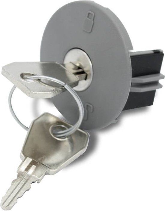 Sudhaus 1574098899 Stopcontactslot Verschillend sluitend, Kinderbeveiliging Grijs