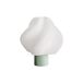 CRÈME ATELIER - Lampe sans fil rechargeable en rotin - Rose - PLA recyclé - Designer Crème Atelier