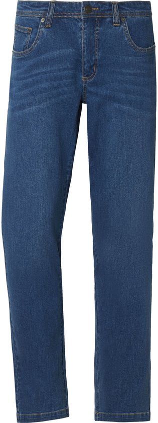 Jan Vanderstorm heren Jeans Met Lage Taille - 37 - blauw - Plus Size