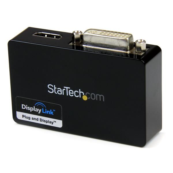 StarTech.com USB 3.0 naar HDMI en DVI Externe Videokaart Adapter - Zwart