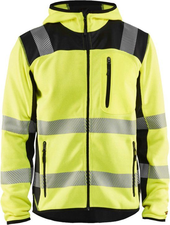Blaklader Gebreid vest met capuchon High Vis 4923-2120 - High Vis Geel/Zwart - M